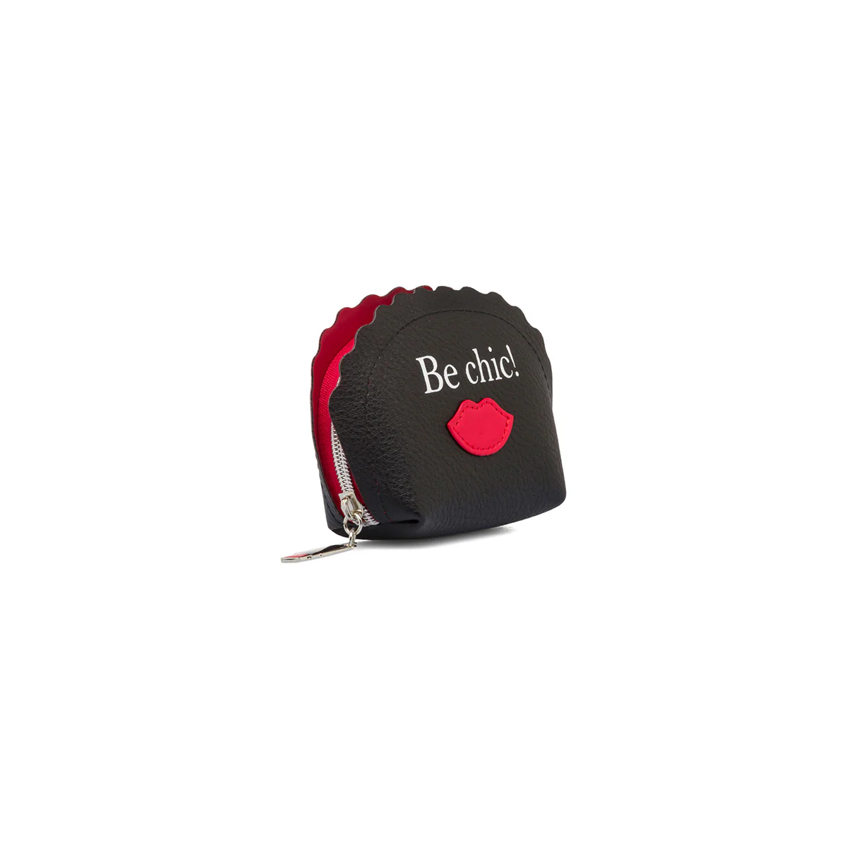 Pouch nera da donna con chiusura a zip Camomilla Milano - Image 3