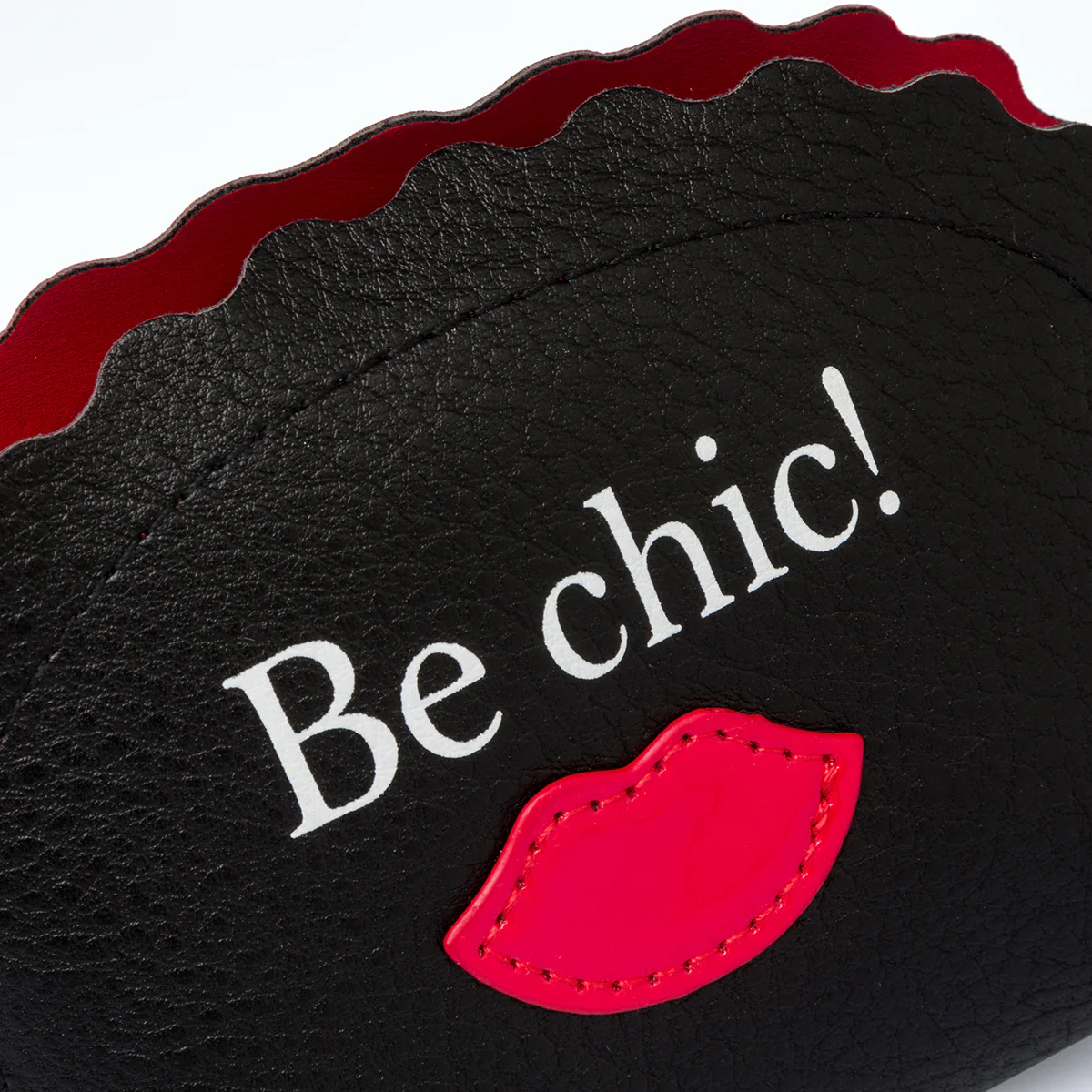 Pouch nera da donna con chiusura a zip Camomilla Milano - Image 4
