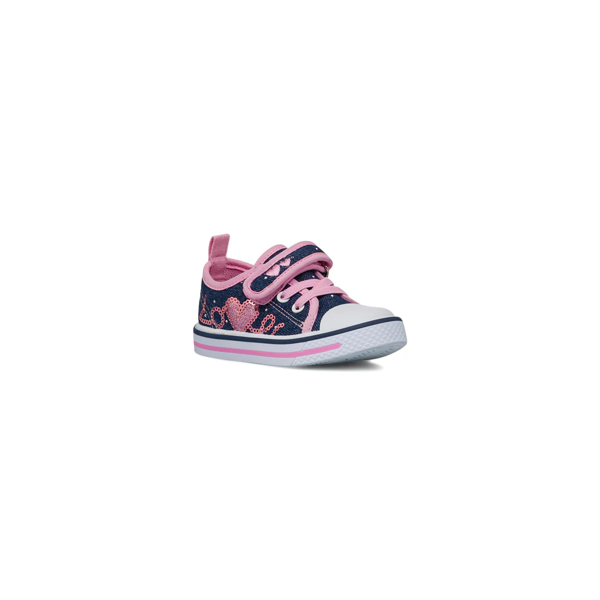 Primi passi blu da Bambina con dettagli rosa Le scarpe di Alice - Image 2