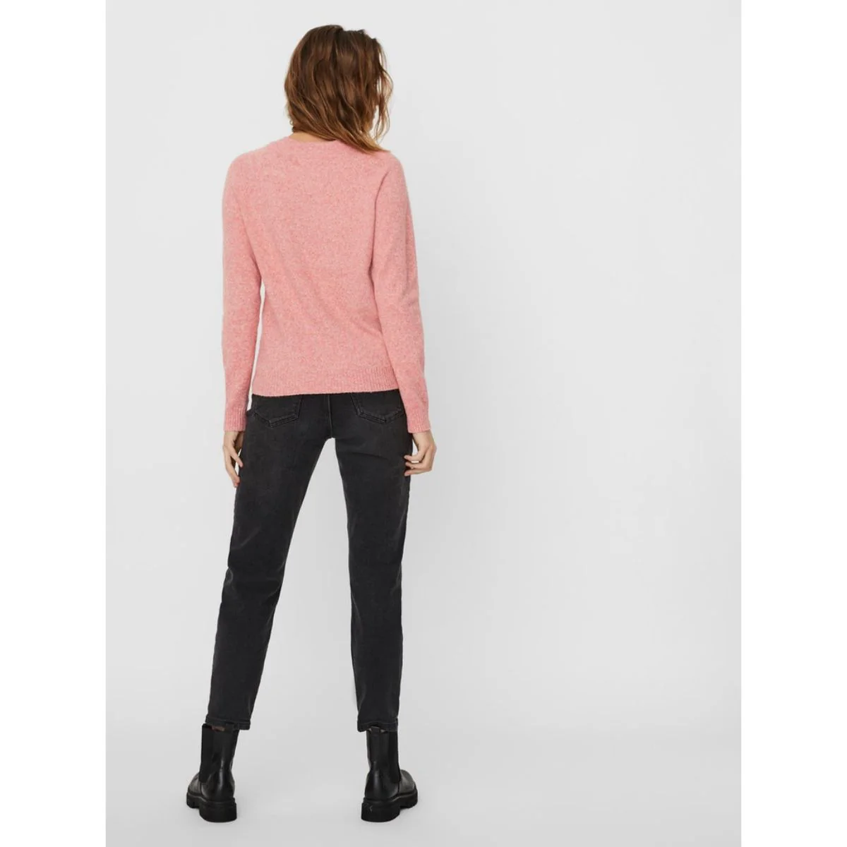 Pullover corallo da donna Vero Moda - Image 3