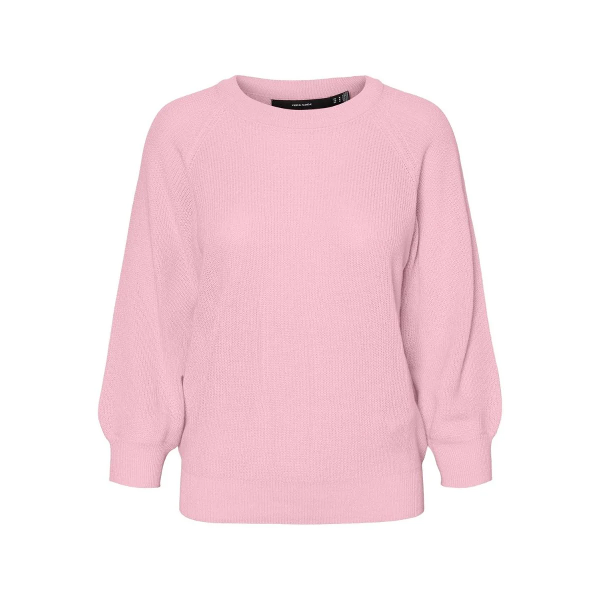 Pullover girocollo rosa in tessuto knit da donna Vero Moda - Image 5