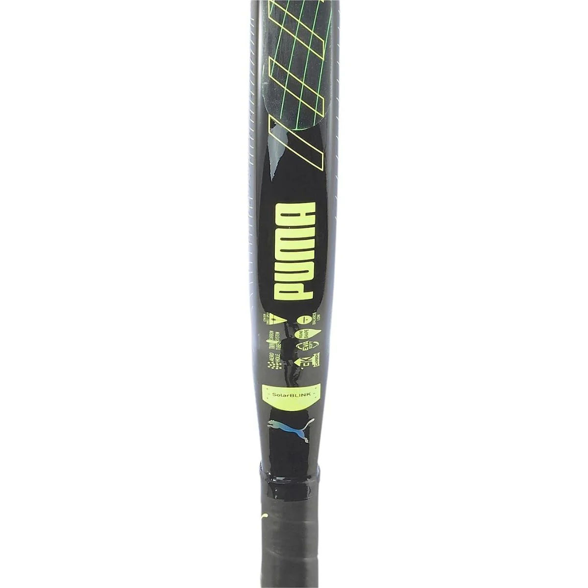 Racchetta da padel nera Puma SolarBLINK CRT - Image 2