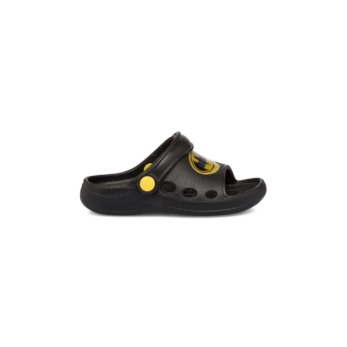 Sabot da bambino nere con patch frontale Batman