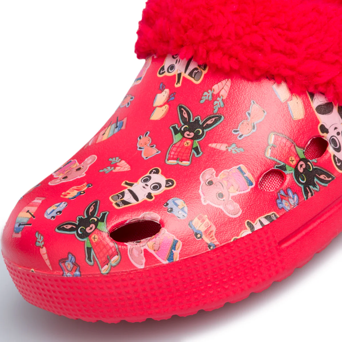 Sabot da bambino rosse con logo Bing - Image 5