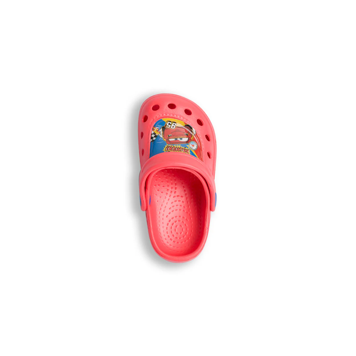 Sabot da bambino rossi con stampa Cars - Image 5