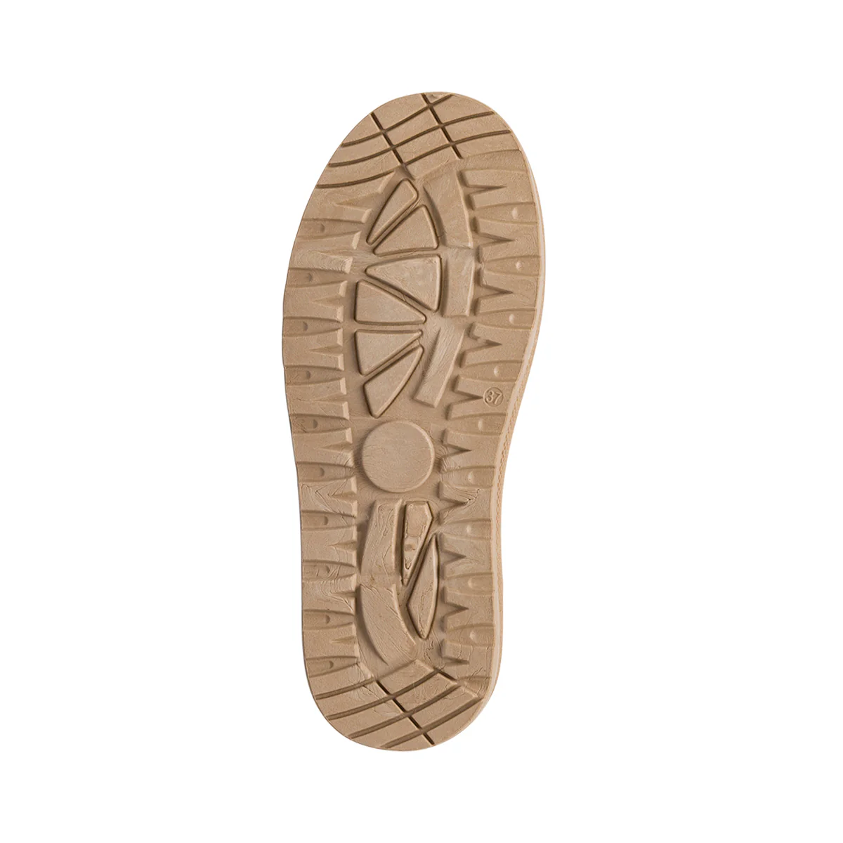 Sabot da donna beige in tessuto con fodera in pelliccia e suola platform Americanino - Image 6