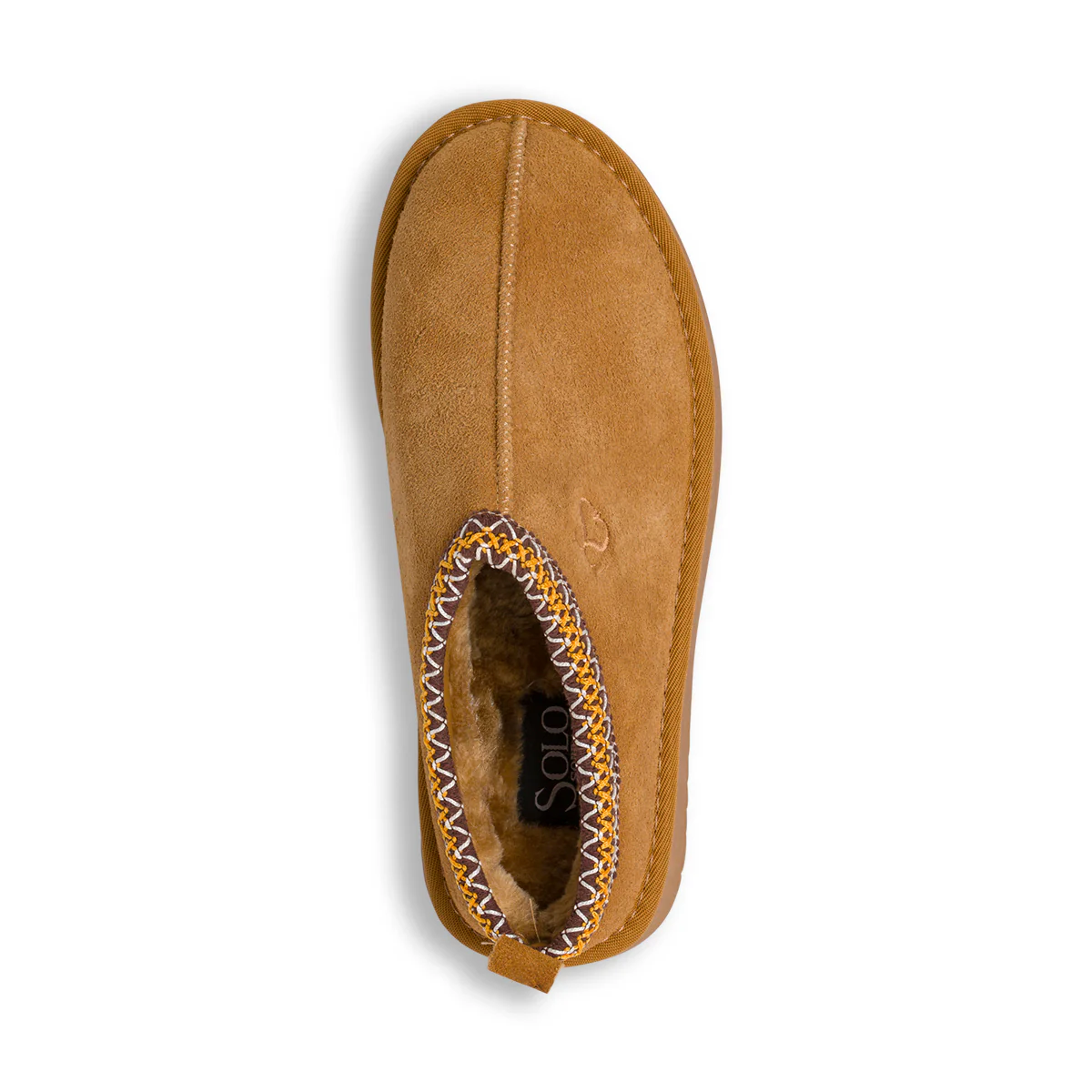 Sabot imbottiti da donna ocra Solo Soprani in pelle scamosciata - Image 6