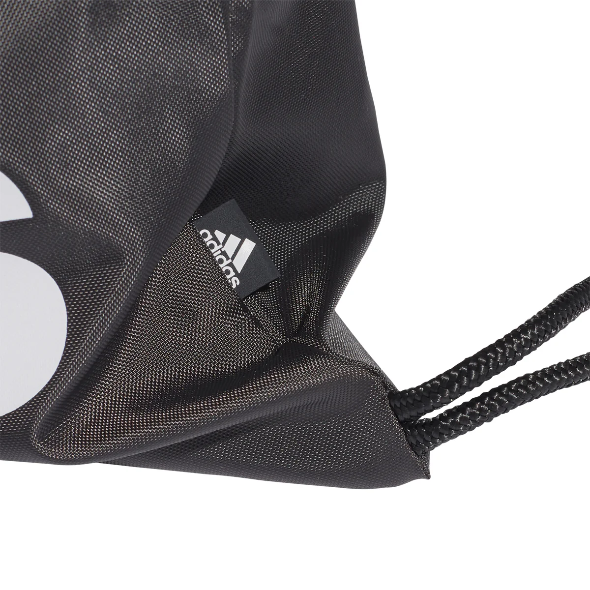 Sacca da palestra nera adidas Essentials Logo - Image 4