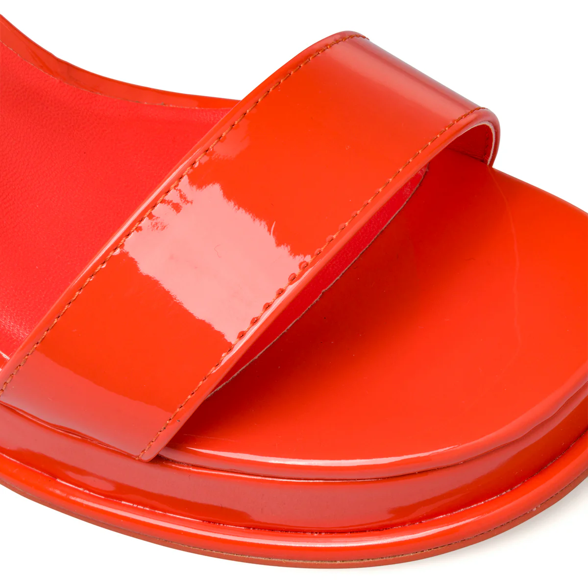 Sandali arancioni da donna in "pelle vegana" con tacco 10 cm Call It Spring Debbra - Image 5