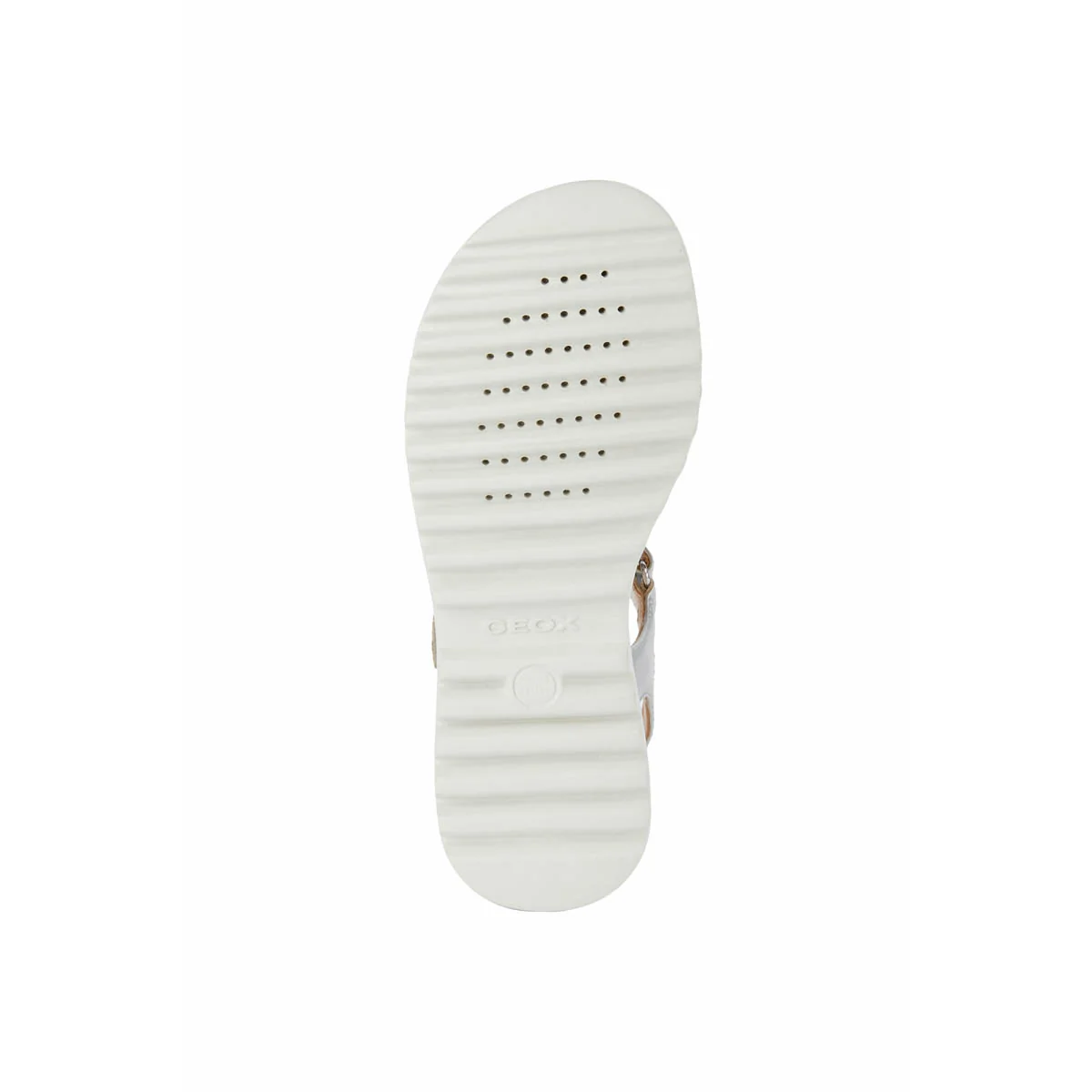Sandali argento glitter da Ragazza Geox con suola traspirante - Image 6