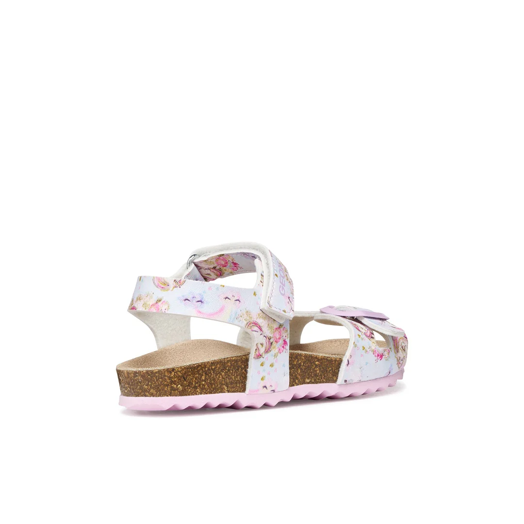Sandali Azzurri da Bambina con stampa unicorni Geox - Image 4