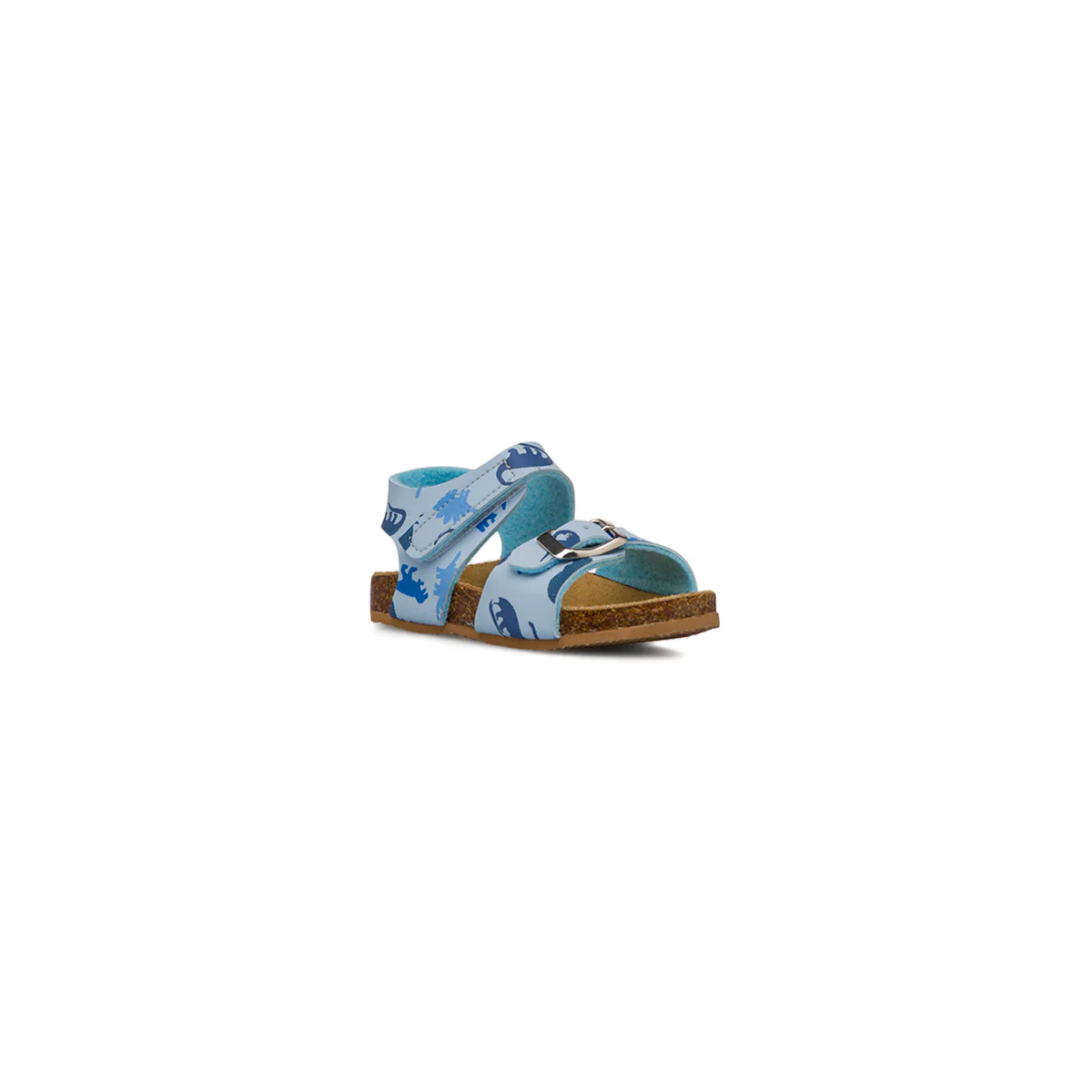 Sandali Azzurri da Bambino Primi Passi con stampa dinosauri Weep & Smile - Image 2