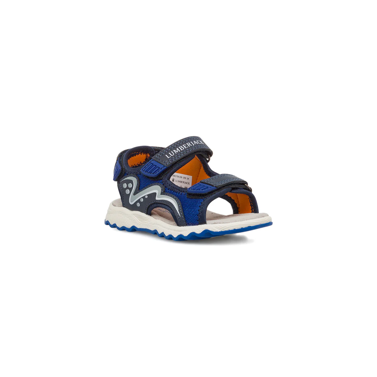 Sandali bambino primi passi blu navy con stampa laterale  Lumberjack Toby - Image 2