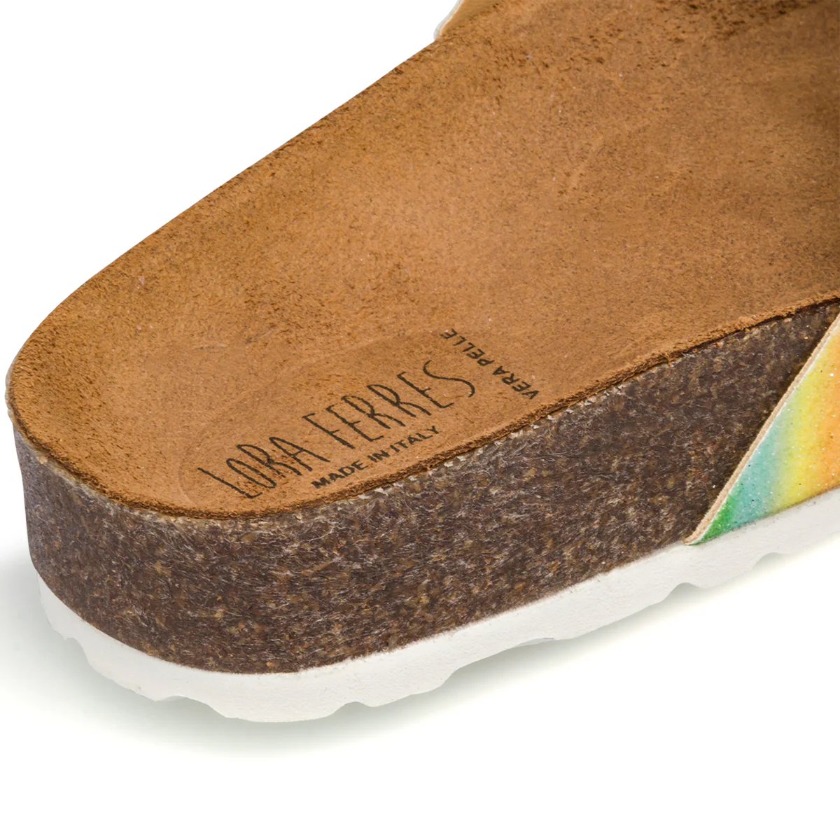 Sandali bassi arcobaleno glitterati da donna Lora Ferres On The Beach - Image 7