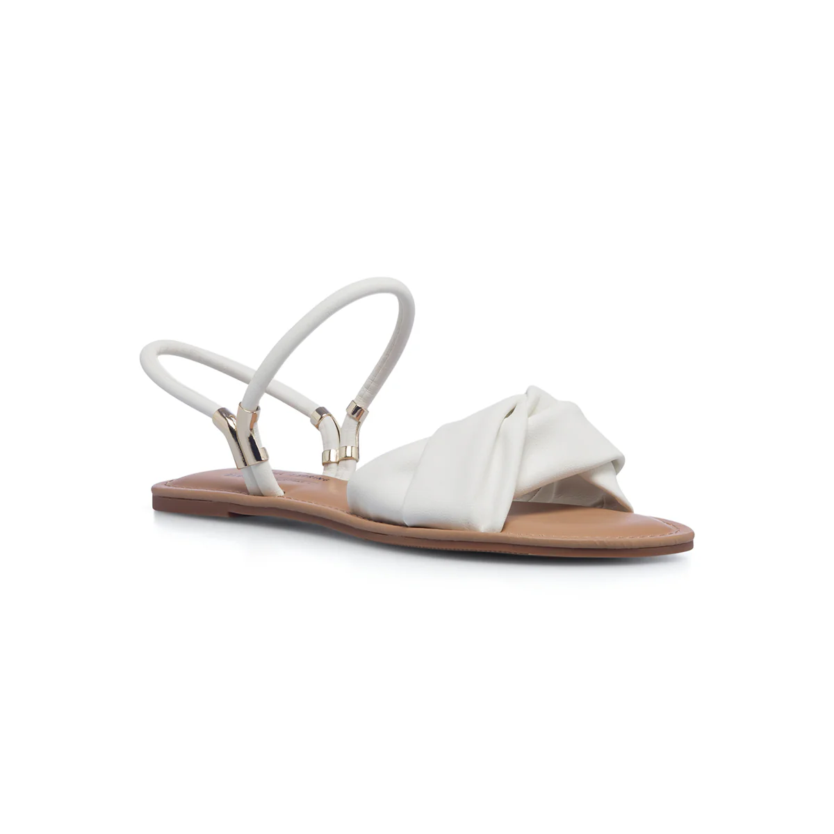Sandali bassi bianchi in "pelle vegana" da donna Call It Spring Katalinna - Image 2