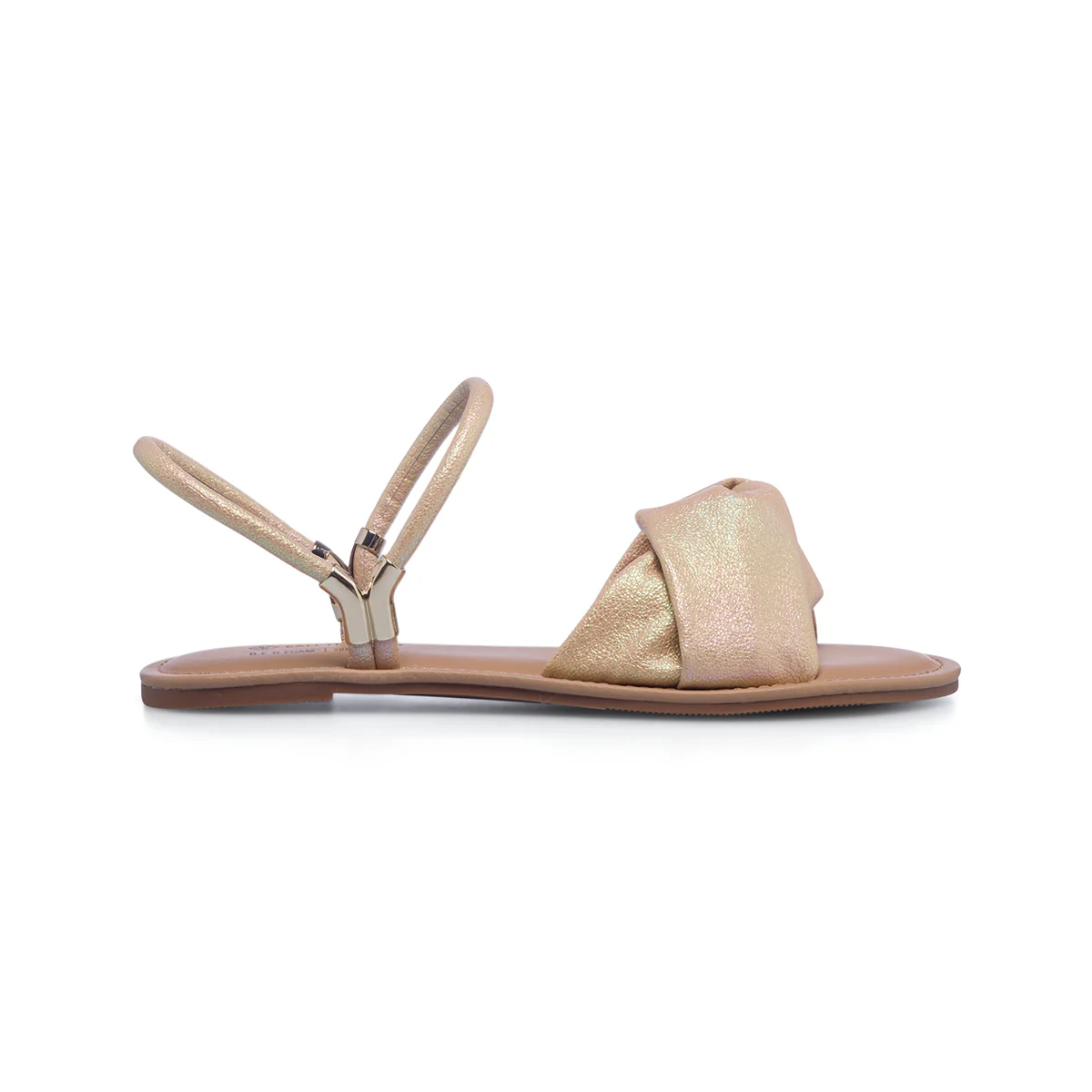 Sandali bassi champagne in "pelle vegana" da donna Call It Spring Katalinna