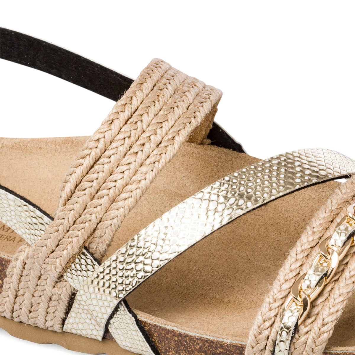 Sandali bassi da donna con fasce in corda Lumberjack Jolie - Image 6