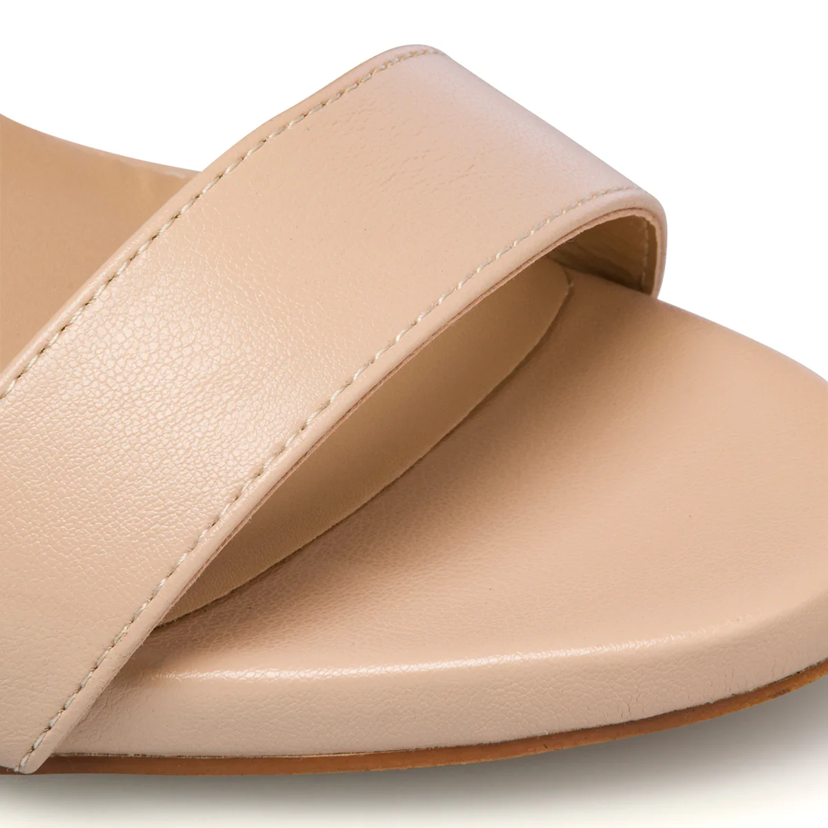 Sandali beige con tacco a spillo 11 cm e maxi-catena Lora Ferres - Image 5