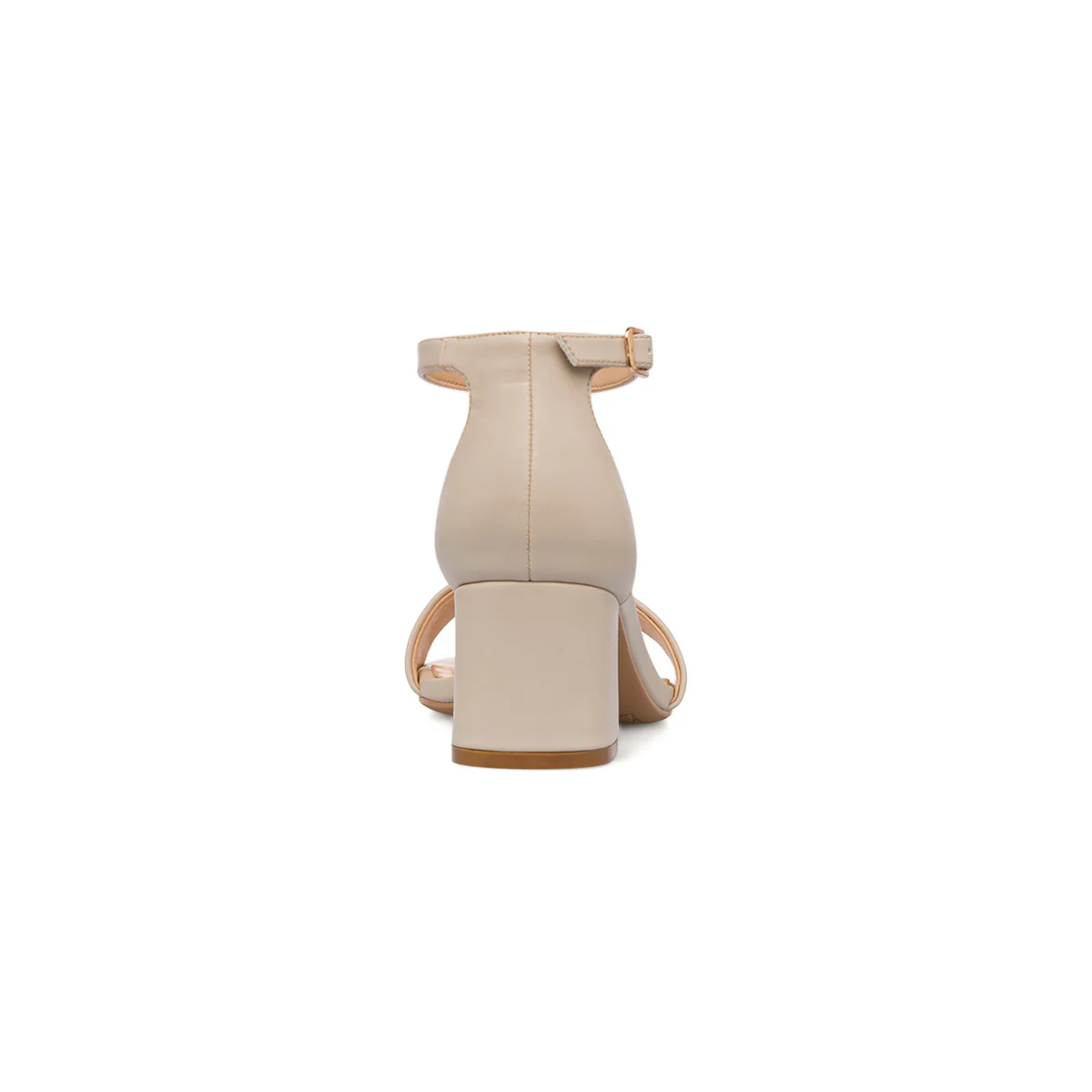 Sandali Beige da Donna con cinturino alla caviglia e tacco 5,5 cm Lora Ferres - Image 4