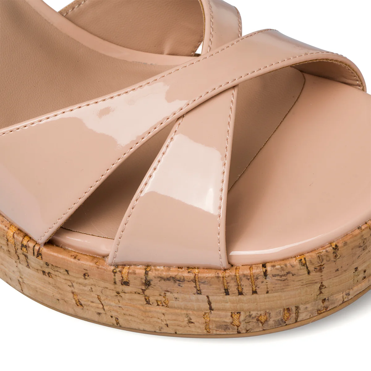Sandali beige da donna in "pelle vegana" con tacco 9 cm Call It Spring Kenndrah - Image 5
