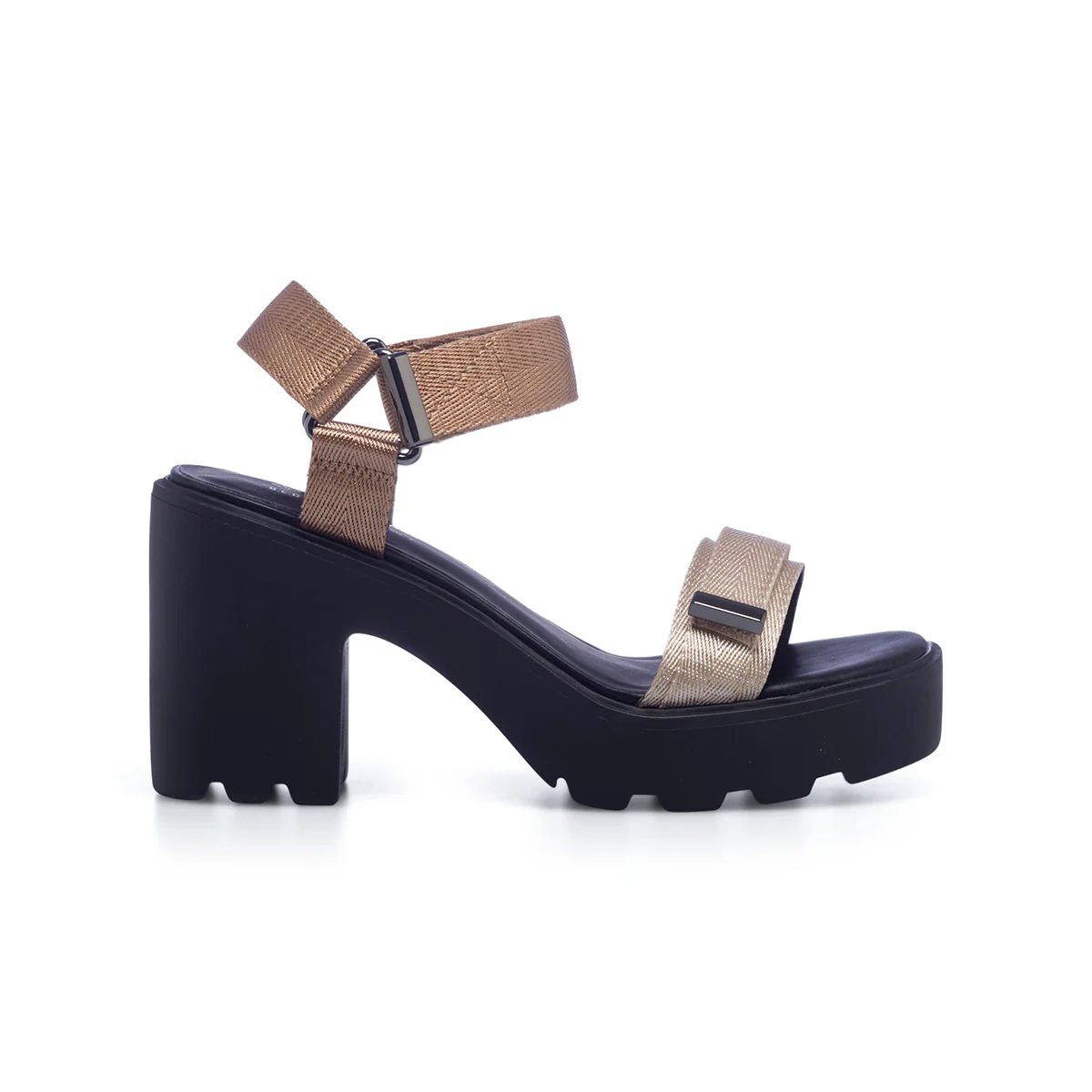 Sandali beige in "pelle vegana" da donna con tacco 9 cm Call It Spring Veronika