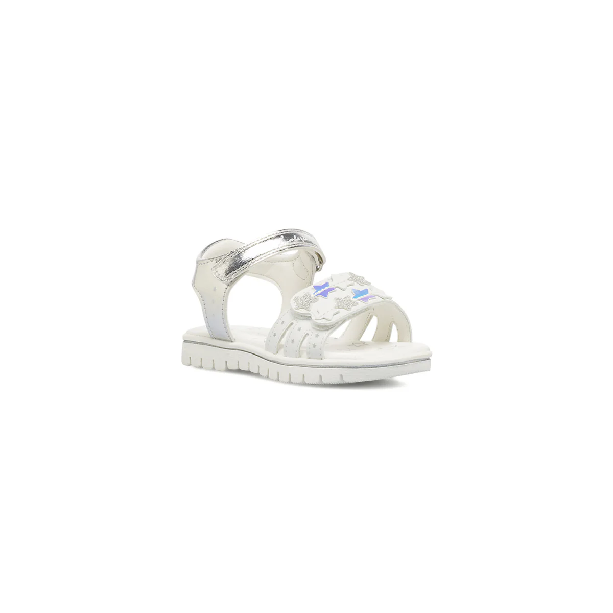 Sandali bianchi da Bambina con dettagli stelle glitter Lumberjack - Image 2