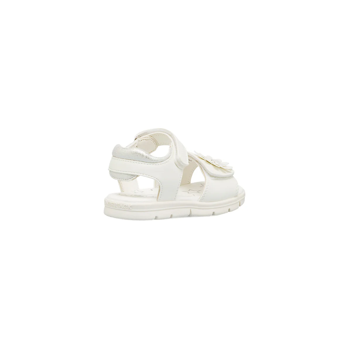 Sandali Bianchi da Bambina con fiore Lumberjack - Image 3