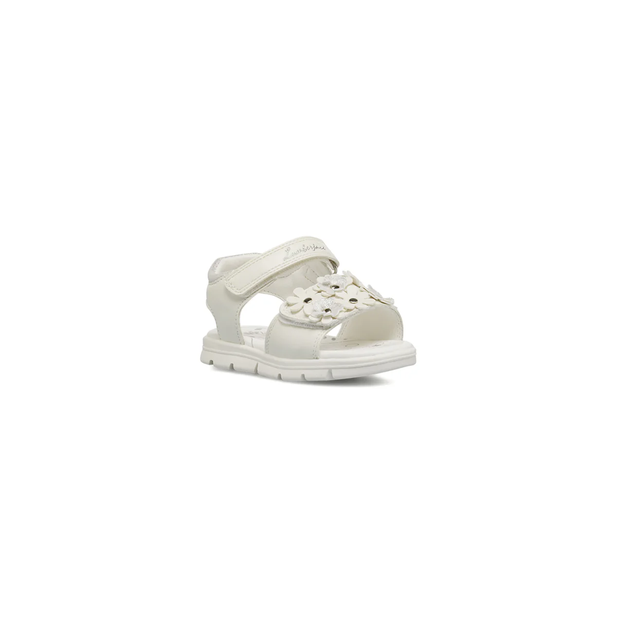 Sandali bianchi da Bambina con fiori decorativi e glitter Lumberjack - Image 2