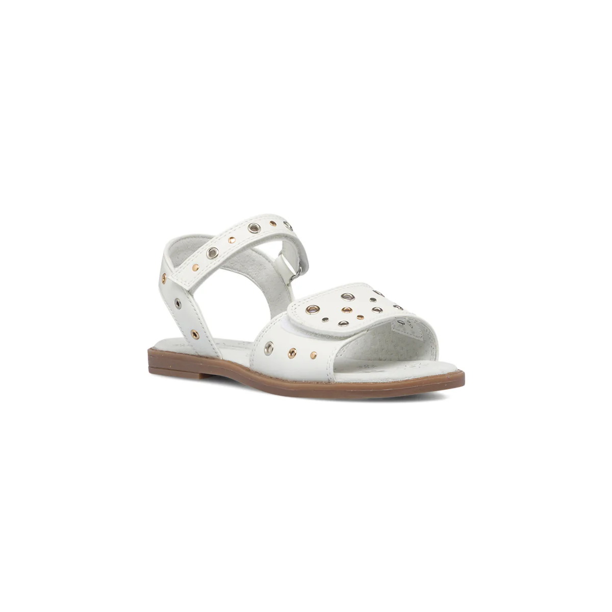Sandali bianchi da bambina con occhielli Lumberjack Pami - Image 2