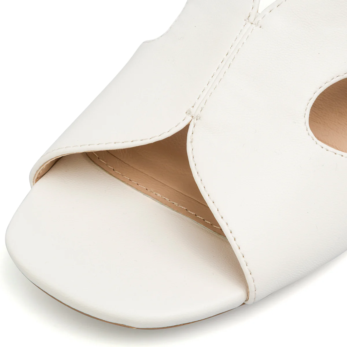 Sandali bianchi Comodi e Flessibili da Donna con Tacco basso P Smart - Image 5