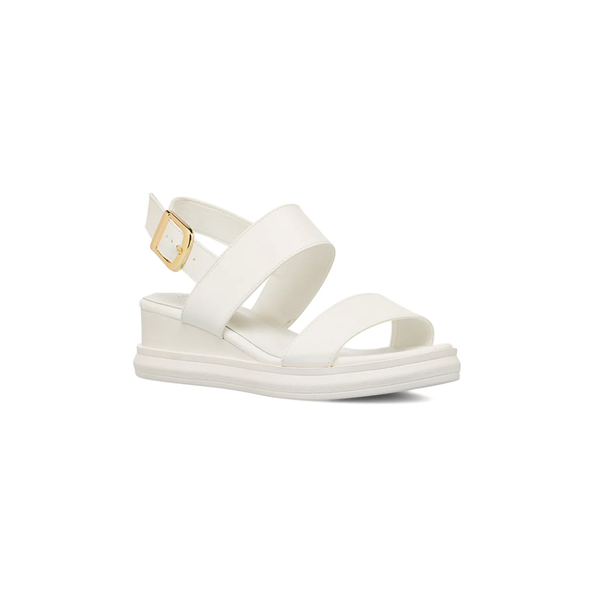 Sandali Bianchi da Donna con sottopiede in Pelle Lumberjack - Image 2