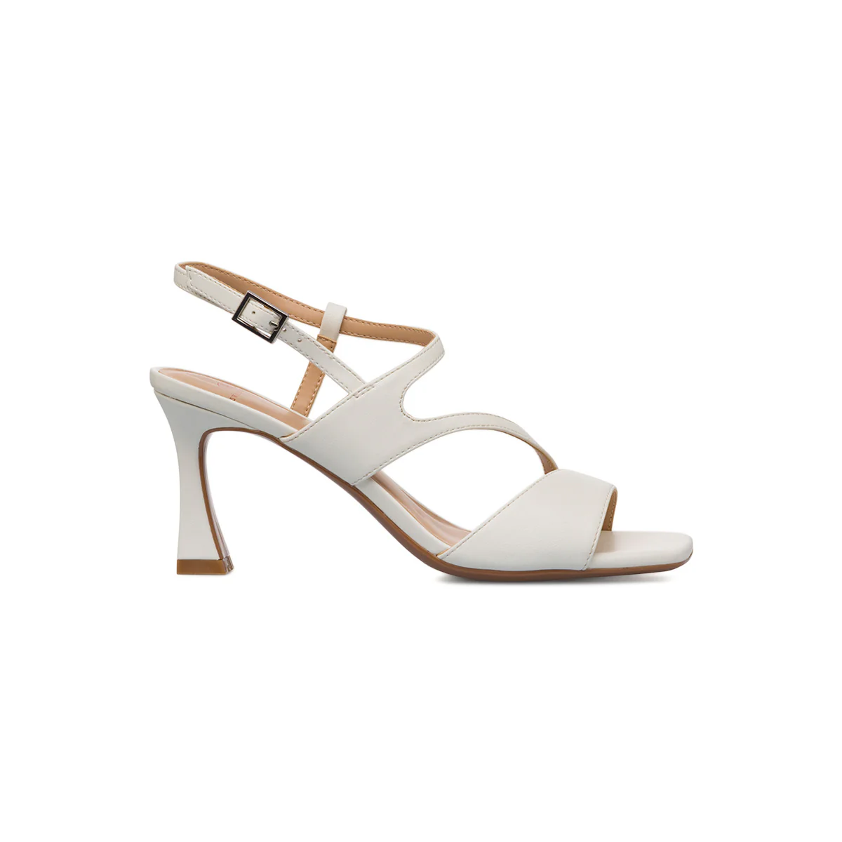 Sandali bianchi da Donna con tacco a rocchetto 7,5 cm Swish Jeans - Image 4