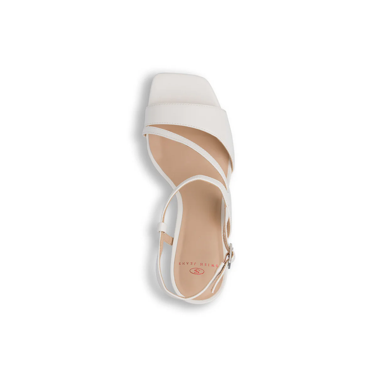 Sandali bianchi da Donna con tacco a rocchetto 7,5 cm Swish Jeans - Image 8
