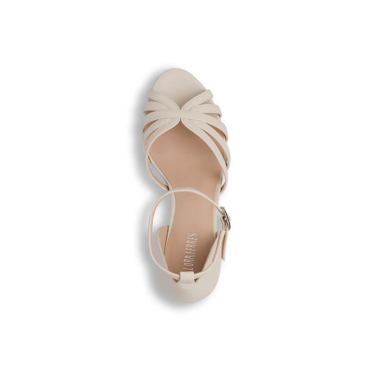 Sandali bianchi da Donna con tacco a stiletto 7 cm Lora Ferres - Image 6