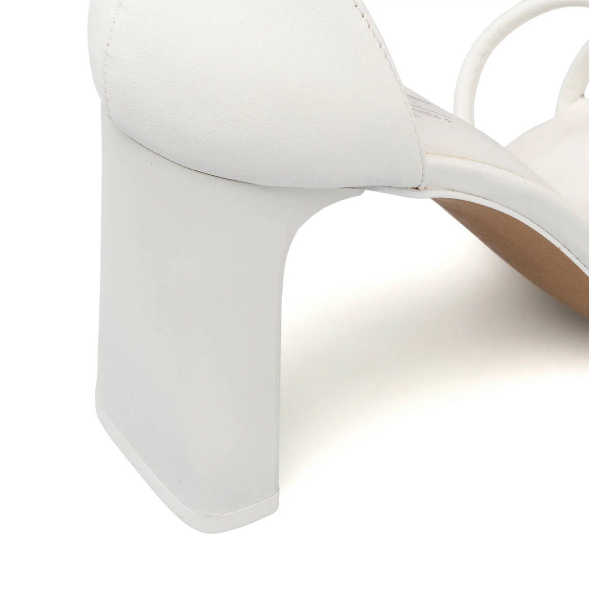 Sandali bianchi da donna in "pelle vegana" con tacco 8 cm Call It Spring Starlet - Image 5