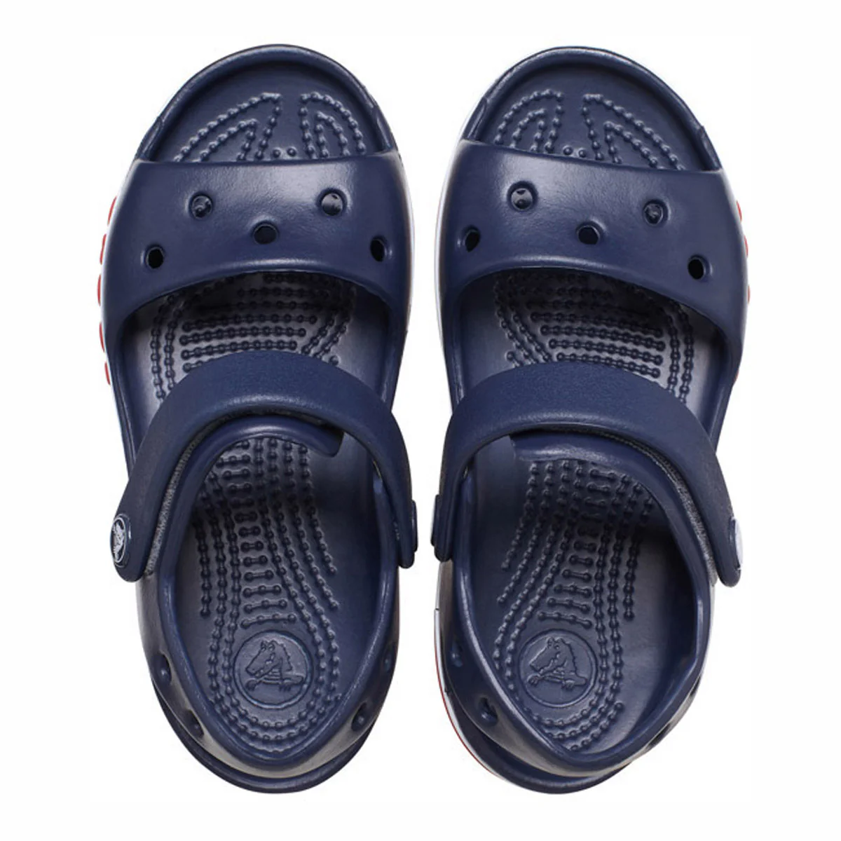 Sandali Blu da Bambino con plantare e cinturino Crocs - Image 2