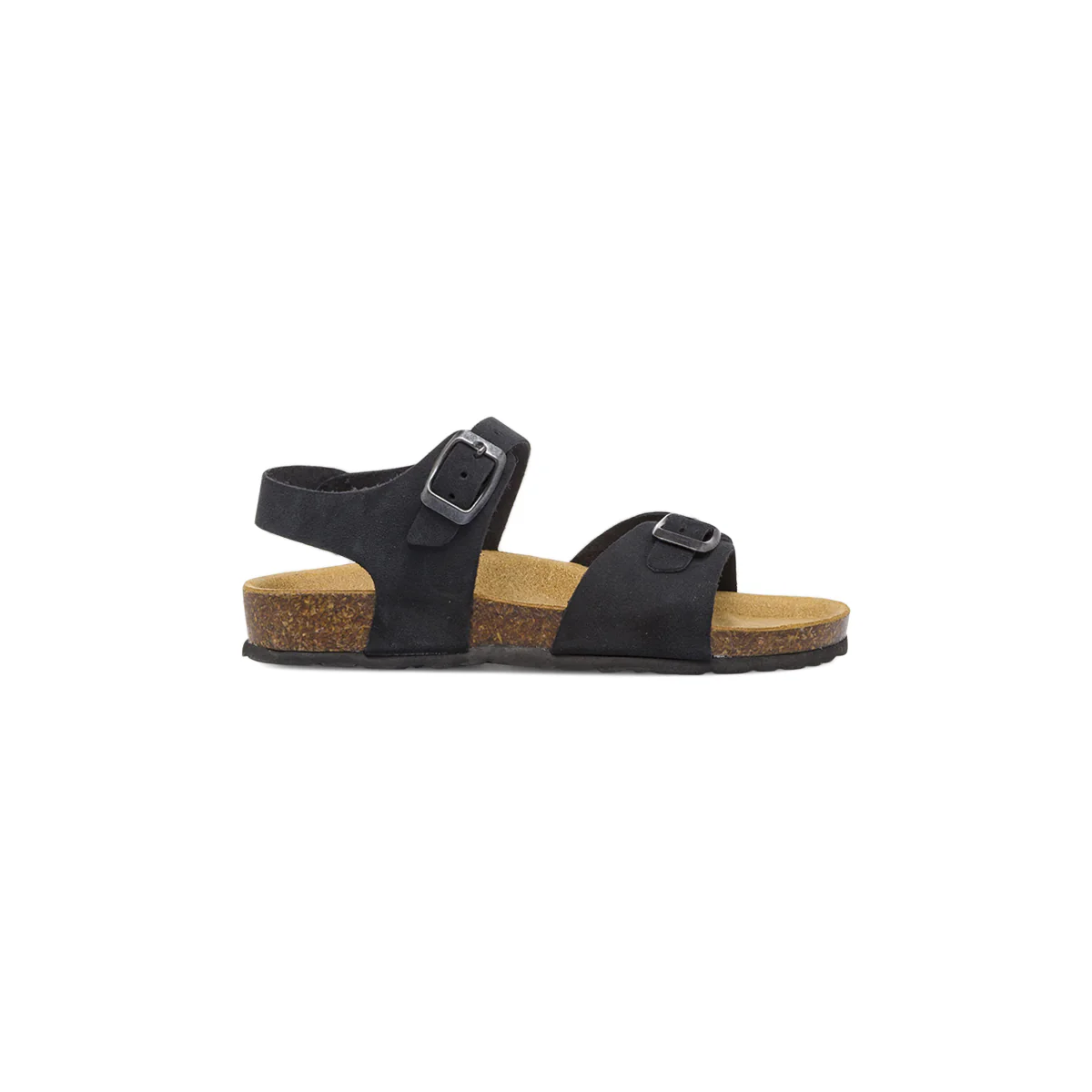 Sandali blu da Bambino con sottopiede in pelle e fibbie Weep & Smile