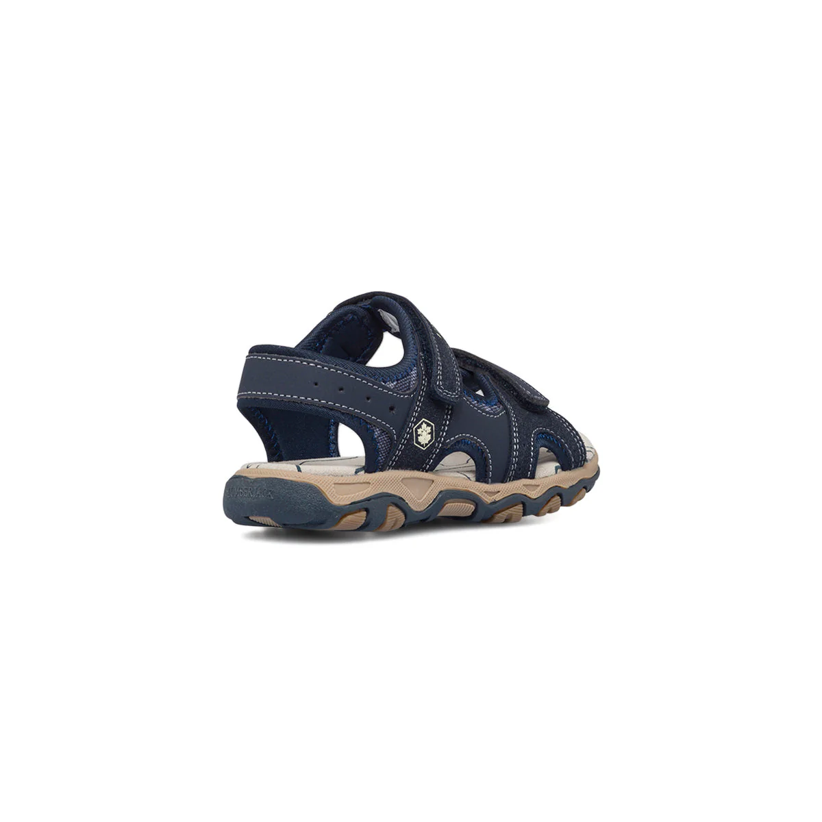 Sandali blu da bambino con sottopiede in pelle Lumberjack Levi - Image 3