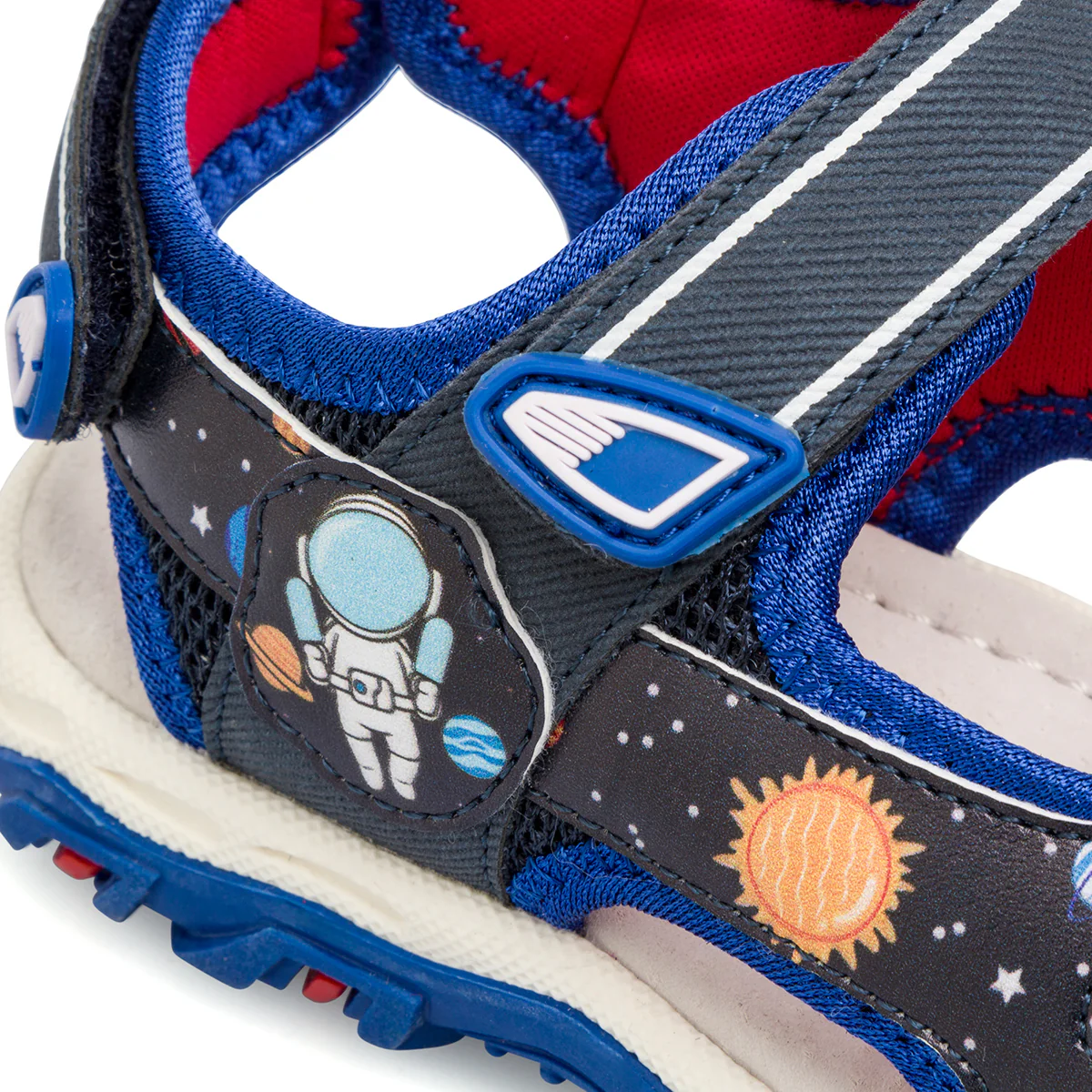 Sandali blu da Bambino con stampa astronauta Space Boy - Image 4