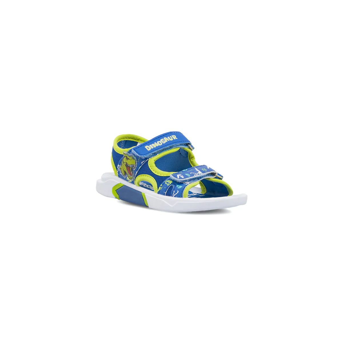 Sandali Blu da Bambino con stampe dinosauri e velcro Dinosauri - Image 2