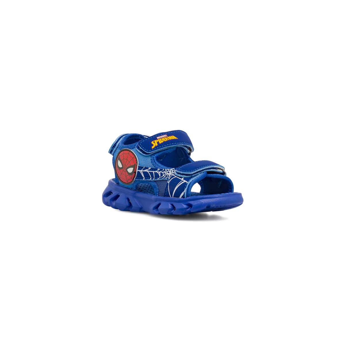 Sandali blu da Bambino con triplo strappo e luci Marvel Spiderman - Image 2