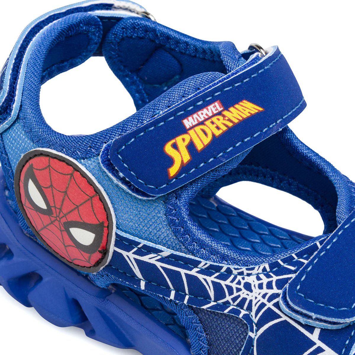 Sandali blu da Bambino con triplo strappo e luci Marvel Spiderman - Image 5