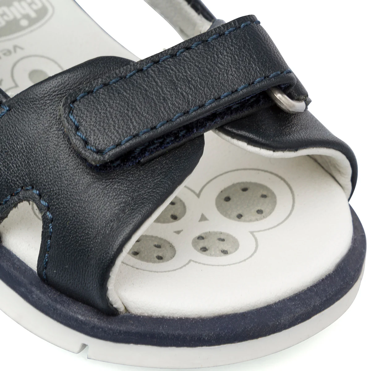 Sandali blu da Primi Passi Bambino con soletta in pelle Chicco - Image 5