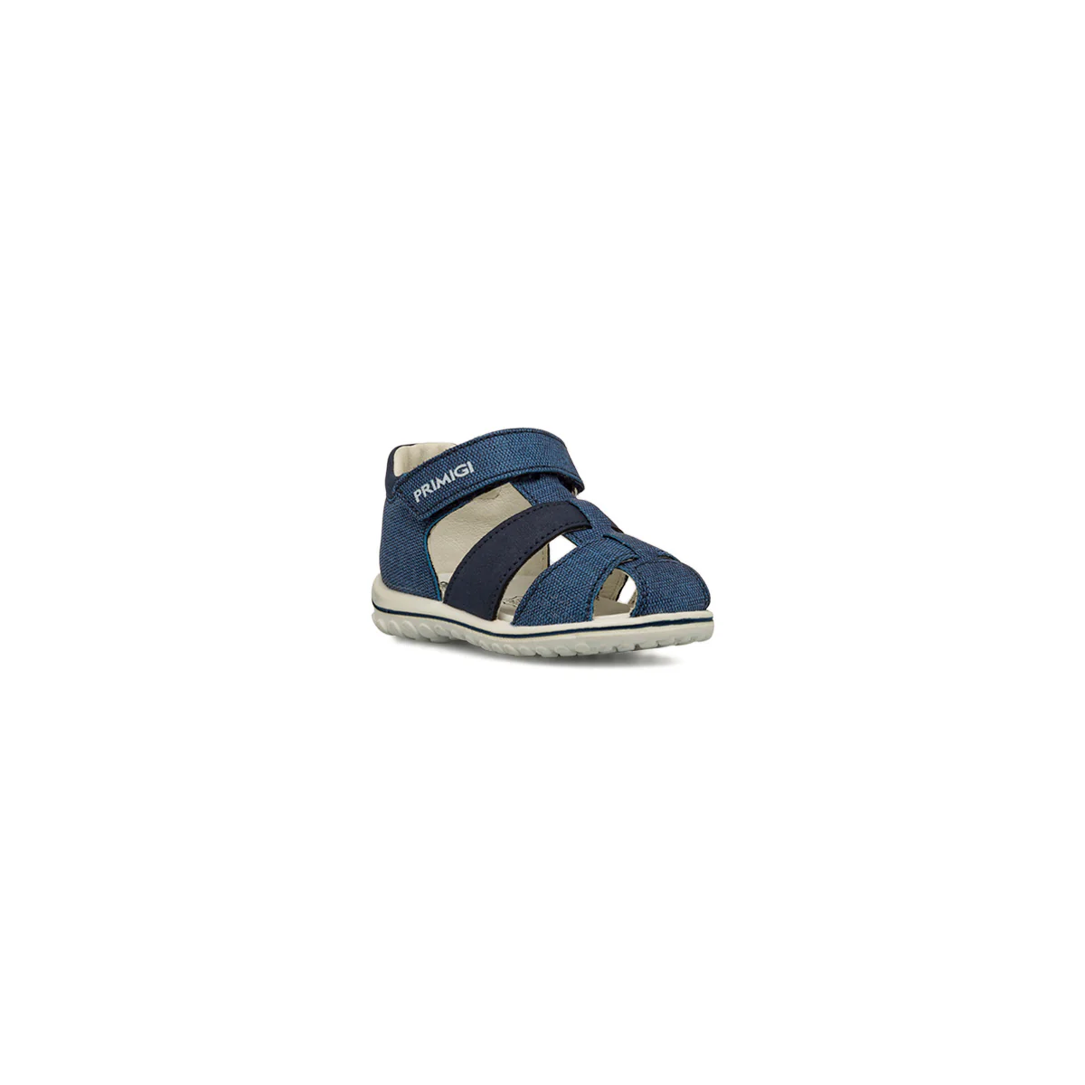 Sandali blu effetto Jeans Primi Passi Bambino con logo Primigi - Image 2