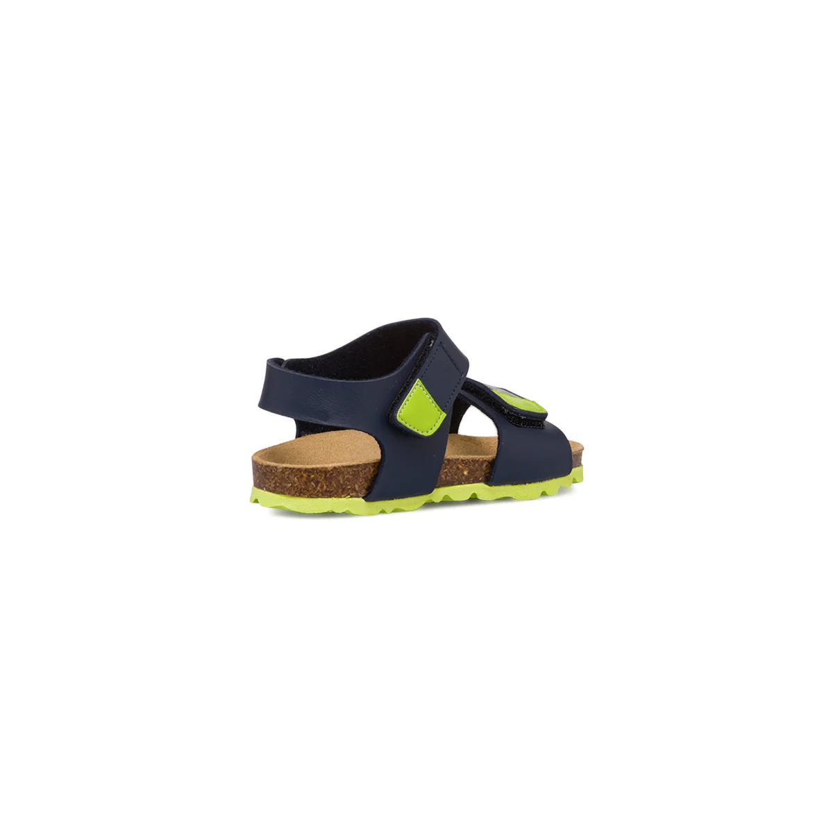Sandali blu navy e lime da ragazzo Weep & Smile - Image 3