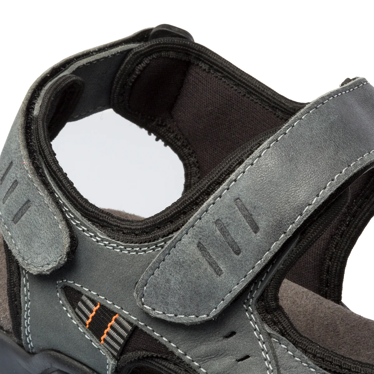 Sandali blu navy in pelle da uomo Riflessi Urbani - Image 6