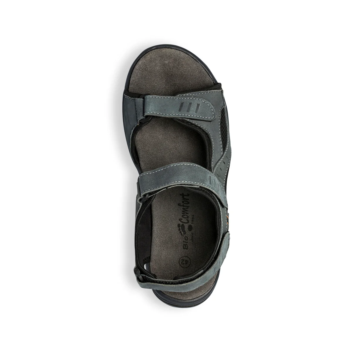Sandali blu navy in pelle da uomo Riflessi Urbani - Image 8