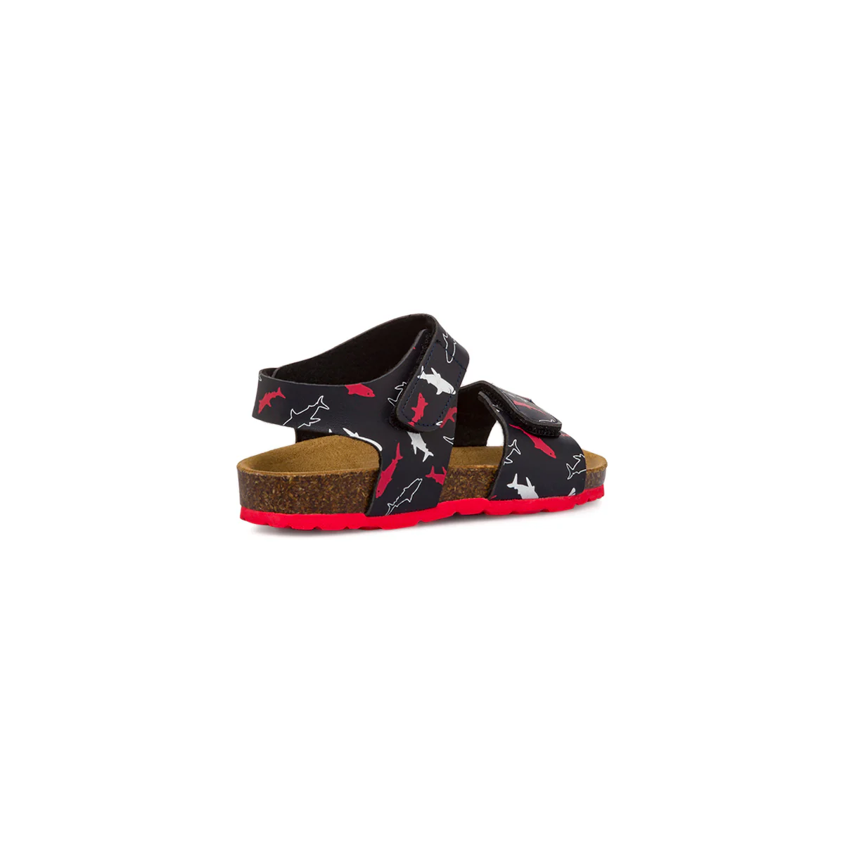 Sandali blu navy rossi e bianchi da  bambino Weep & Smile - Image 3