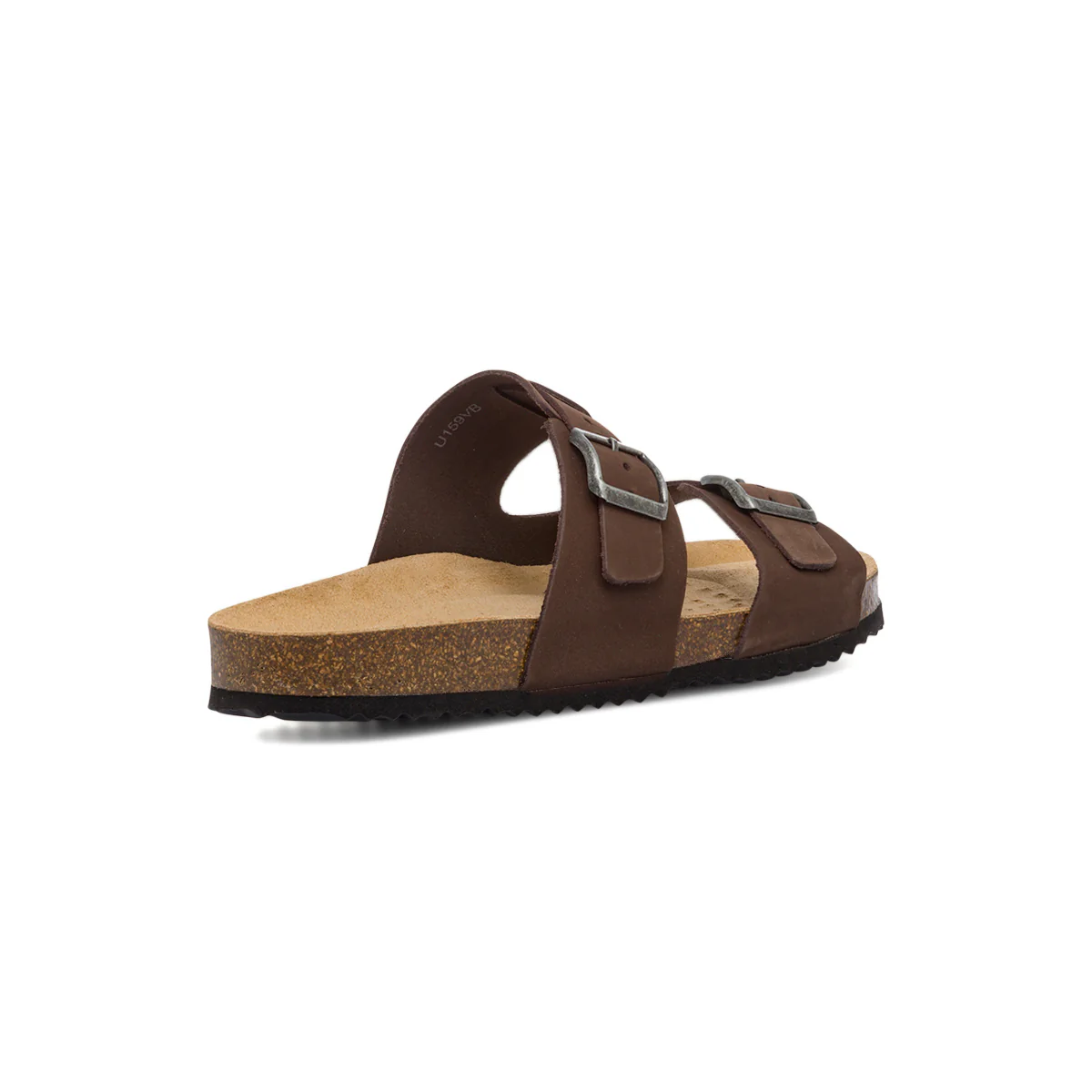 Sandali casual da uomo marroni con fibbie in metallo Geox Ghita - Image 3