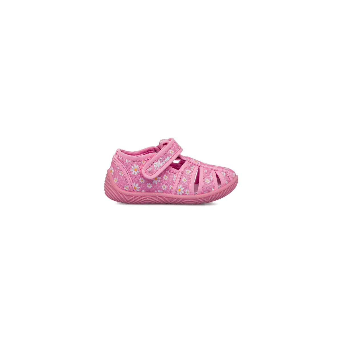 Sandali chiusi Rosa con margherite e strappo da Bambina Primi Passi Chicco